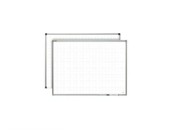 Whiteboard med rutmönster 150x120cm