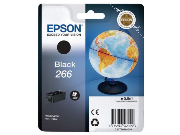 Bläckpatron EPSON C13T26614010 svart