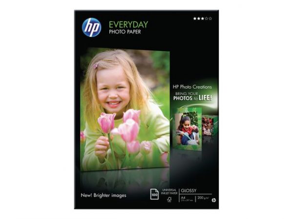 Fotopapper HP Q2510A A4 200g 100/fp