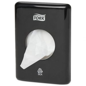 Sanitetspåshållare TORK B5 svart