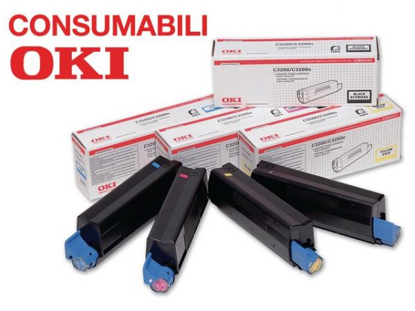 Toner OKI 43487709 gul