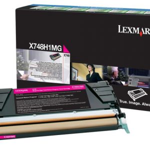 Toner LEXMARK X748H1MG magenta
