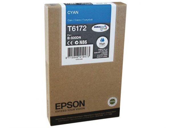 Bläckpatron EPSON C13T617200 cyan