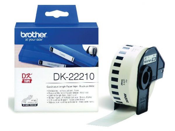 Etikett BROTHER DK22210 29mmx30