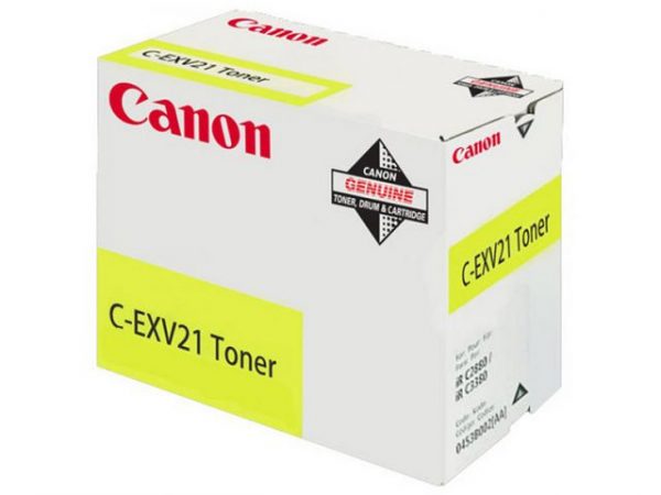 Toner CANON 0455B002 C-EXV21 gul