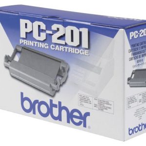 Färgband BROTHER PC201 svart