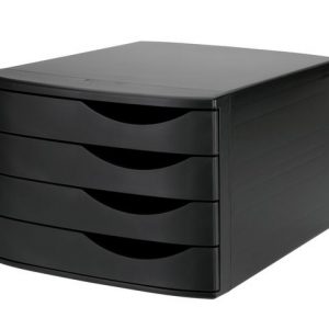 Blankettbox JALEMA 4 lådor ECO svart