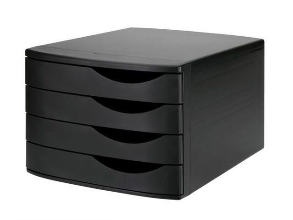 Blankettbox DJOIS 4 lådor Eco svart