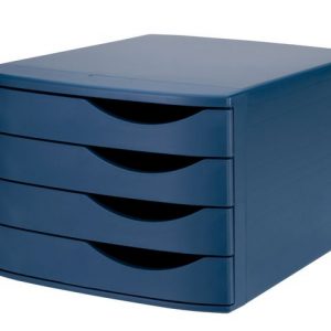 Blankettbox JALEMA 4 lådor ECO blå