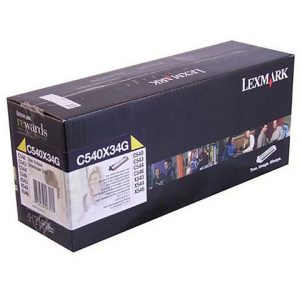 Developer LEXMARK C540X34G 30K gul