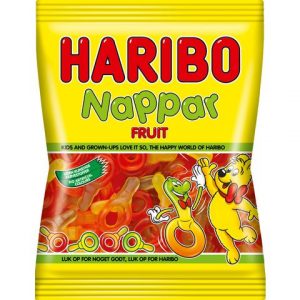 Godis HARIBO Nappar Frukt 80g
