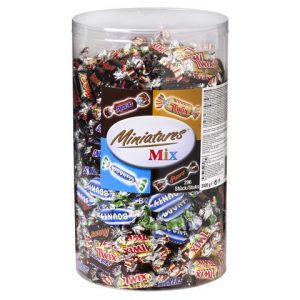 Choklad MINIATURES Blandade bitar 3kg
