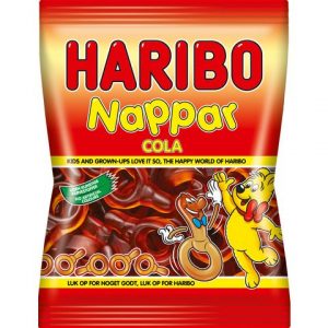 Godis HARIBO Nappar Cola 80g
