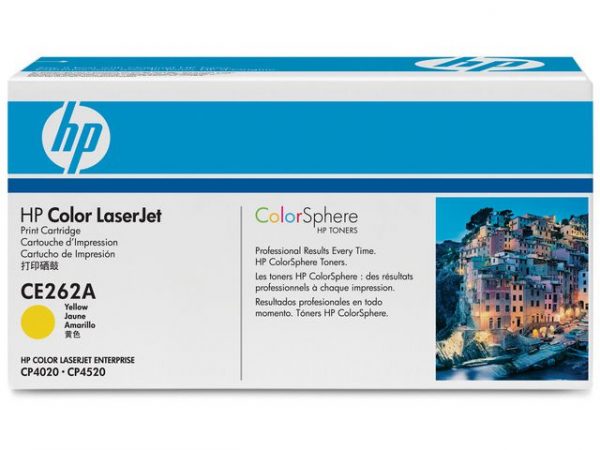 Toner HP CE262A 648A 11K Gul