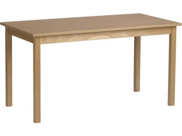 Förskolebord björk 140 x 80cm 52 cm