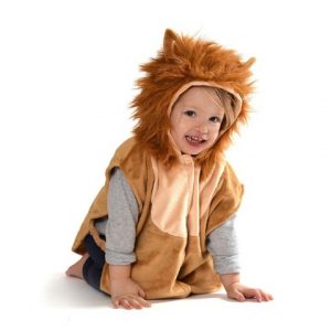 Maskeraddräkt Baby cape Lejon