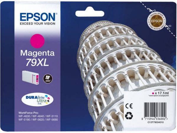 Bläckpatron EPSON C13T79034010 XL magent
