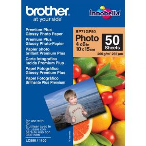 Fotopapper BROTHER BP71 10x15 260g 50/F