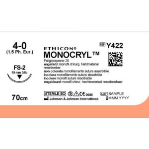 Sutur MONOCRYL 4-0 FS-2 70cm 36/FP