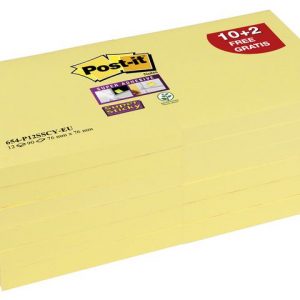 Notes POST-IT SuperSticky 76x76mm gul