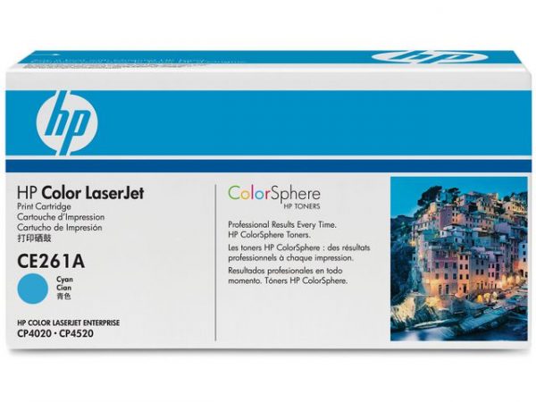 Toner HP CE261A 648A 11K Cyan