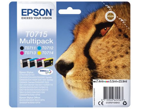 Bläckpatron EPSON C13T07154012 multipack