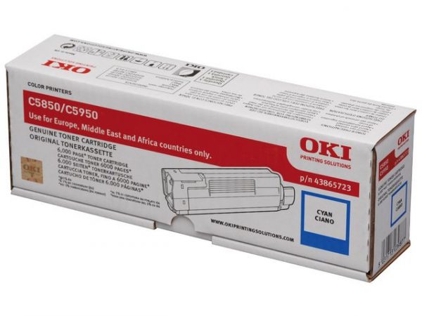 Toner OKI 43865723 cyan