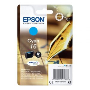 Bläckpatron EPSON C13T16224012 Cyan