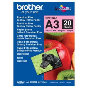 Fotopapper BROTHER BP71 A3 260g 20/fp