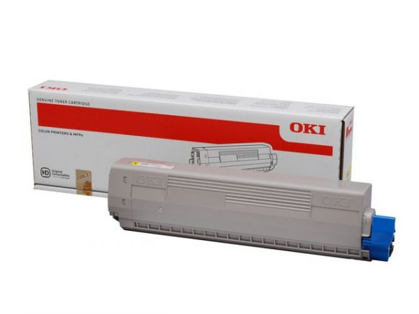 Toner OKI 44844505 gul