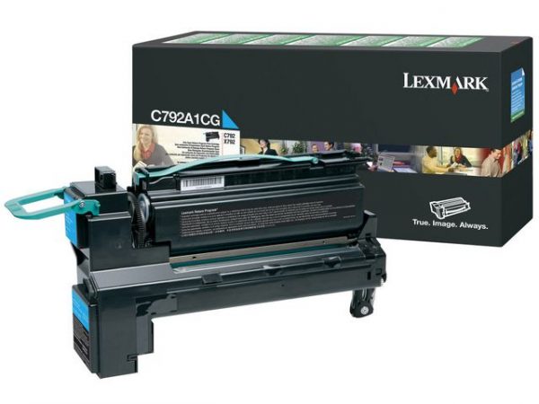 Toner LEXMARK C792A1CG cyan