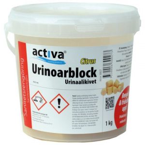 Urinoarblock ACTIVA Citron (ca 50st) 1k