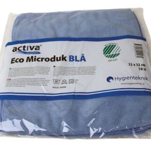 Microfiberduk ACTIVA ECO 32x32cm blå