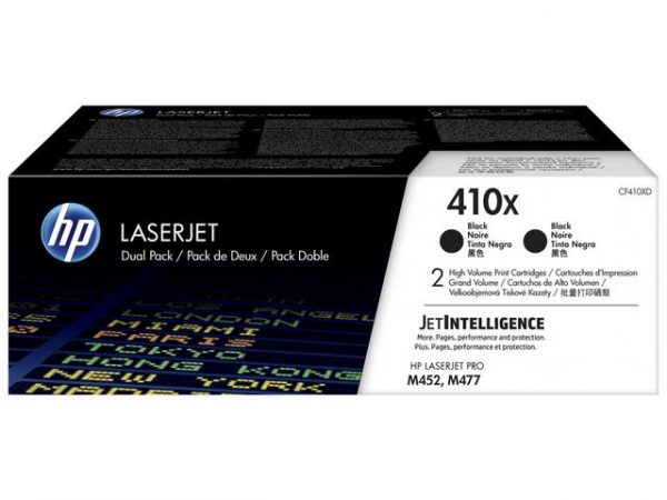 Toner HP CF410XD 410X 13K Svart 2/FP