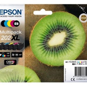 Bläckpatron EPSON T202 5-Färger XL 5/FP