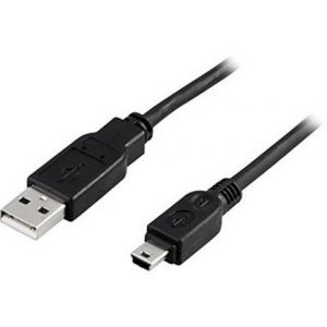 Kabel DELTACO USB - Mini USB 2m