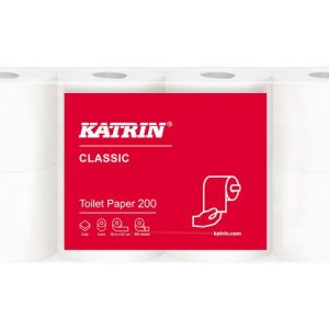 Toalettpapper KATRIN Classic 200 64/FP