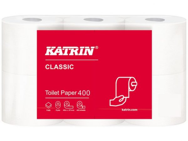 Toalettpapper KATRIN Classic 400 42/FP