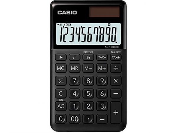 Miniräknare CASIO SL-1000SC Svart
