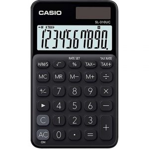 Miniräknare CASIO SL-310UC Svart