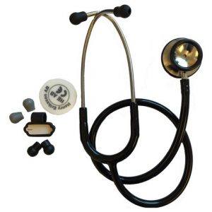 Stetoskop Dual-Head Adult Svart