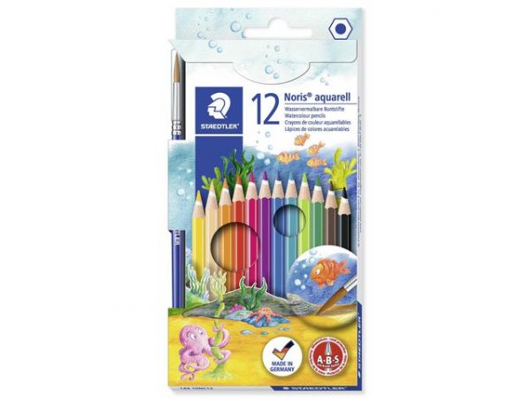 Akvarellpenna STAEDTLER 12 färger