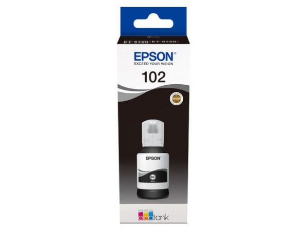 Bläckpatron EPSON T102 C13T03R140 Svart