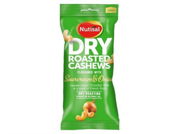 Nötter DR Cashew sour cream/onion 60g