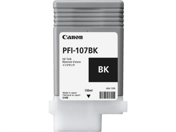 Bläckpatron CANON PFI-107BK Svart