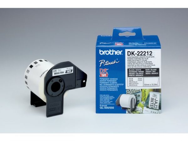 Etikett BROTHER DK22212 pl 62mmx15