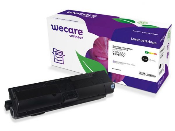 Toner WECARE KYOCERA 1T02RV0NL0 Svart