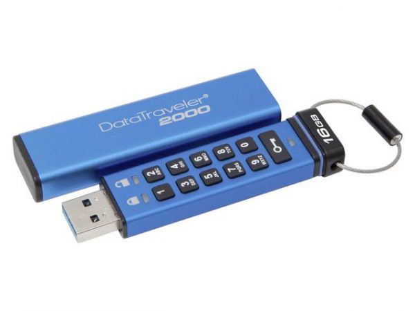 USB-Minne KINGSTON DT2000 16GB Encrypte