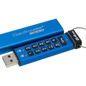USB-Minne KINGSTON DT2000 64GB Encrypte