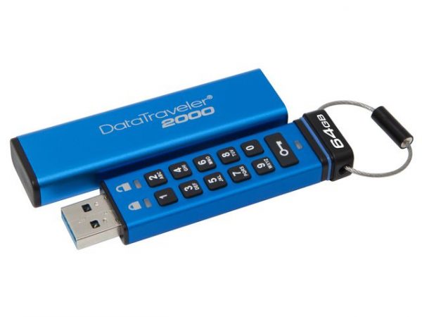 USB-Minne KINGSTON DT2000 64GB encrypted